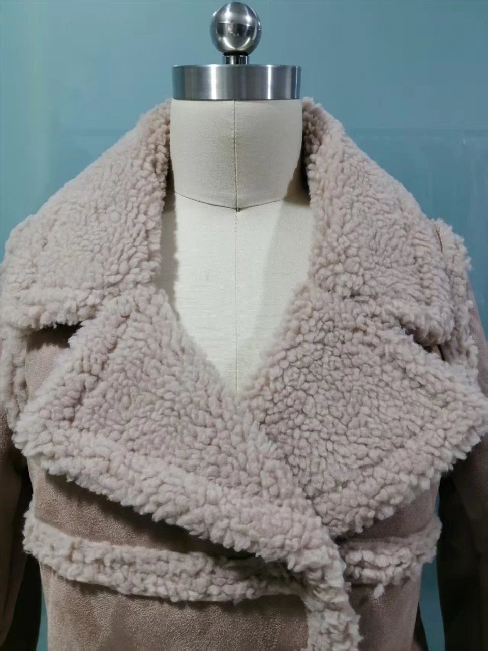 Double Breasted Faux fur Coat suppliers